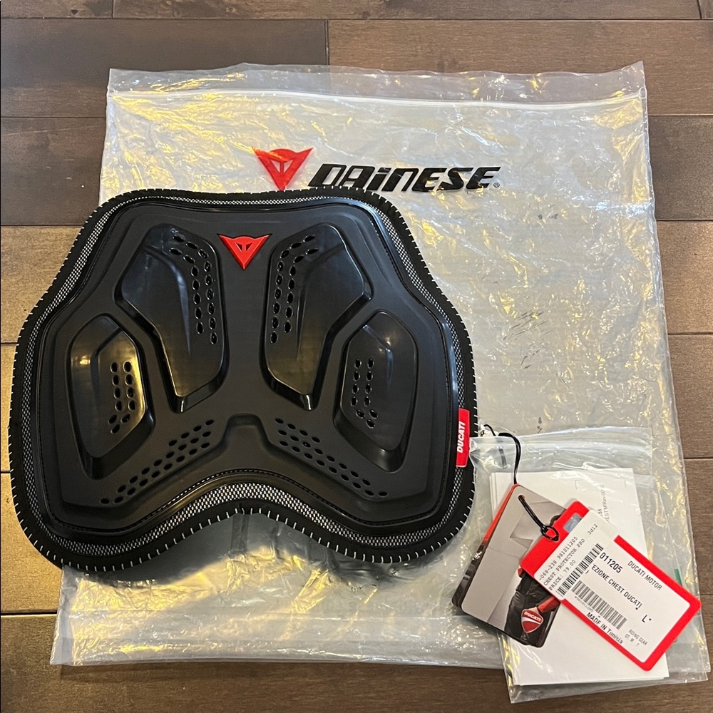 Ducati Dainese Black Bike Chest Protector L